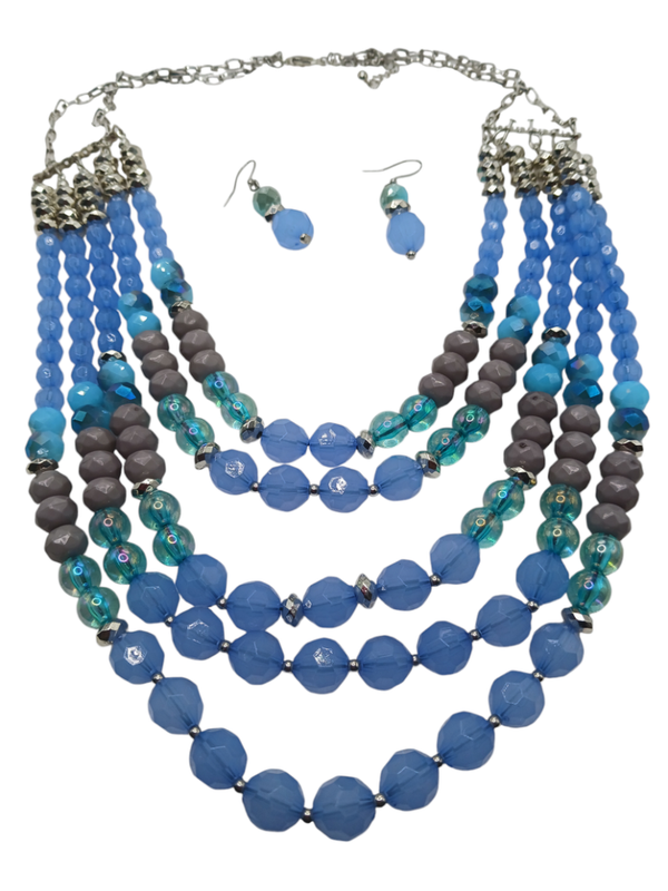Necklace and earrings set S8