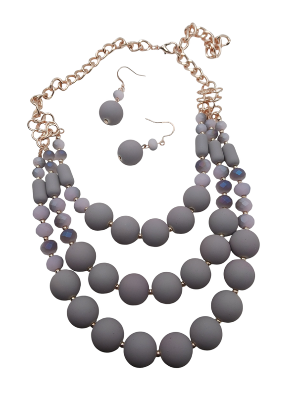 Necklace and earrings set S17