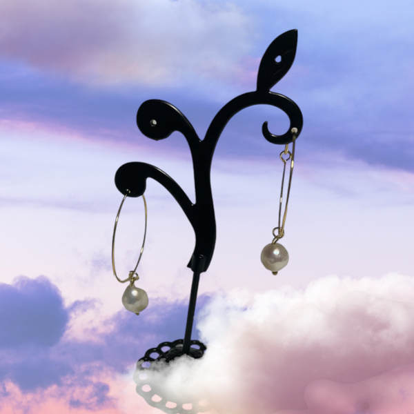 HANDMADE 14k gold plated earring  Stock# A019