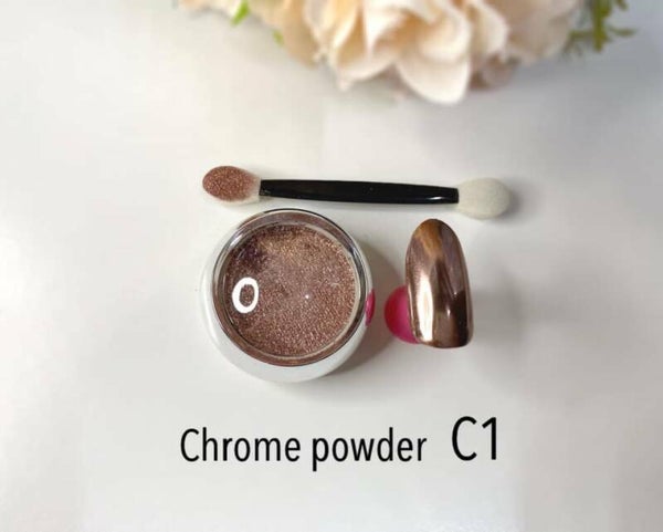 Chrome poeder C1 rose