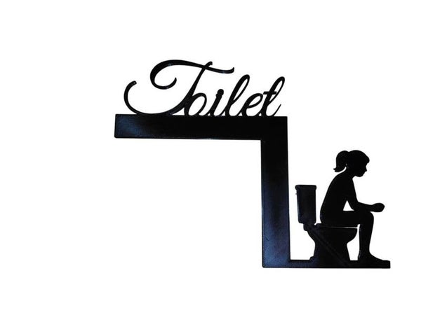 toliet sign