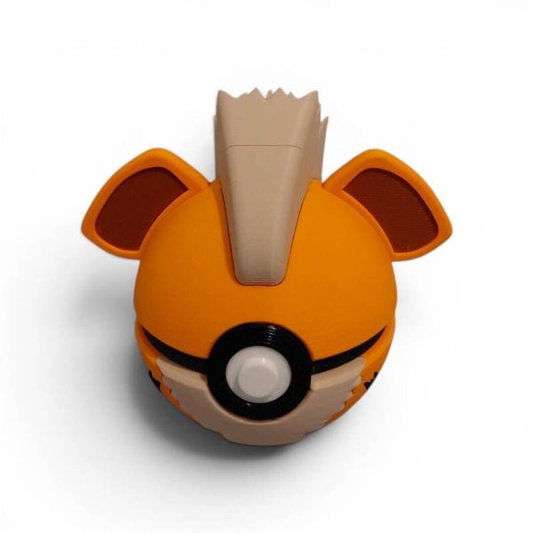 Growlithe Pokemon ball