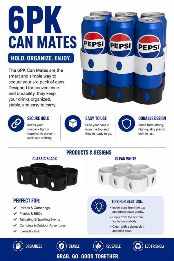 6pk can mate