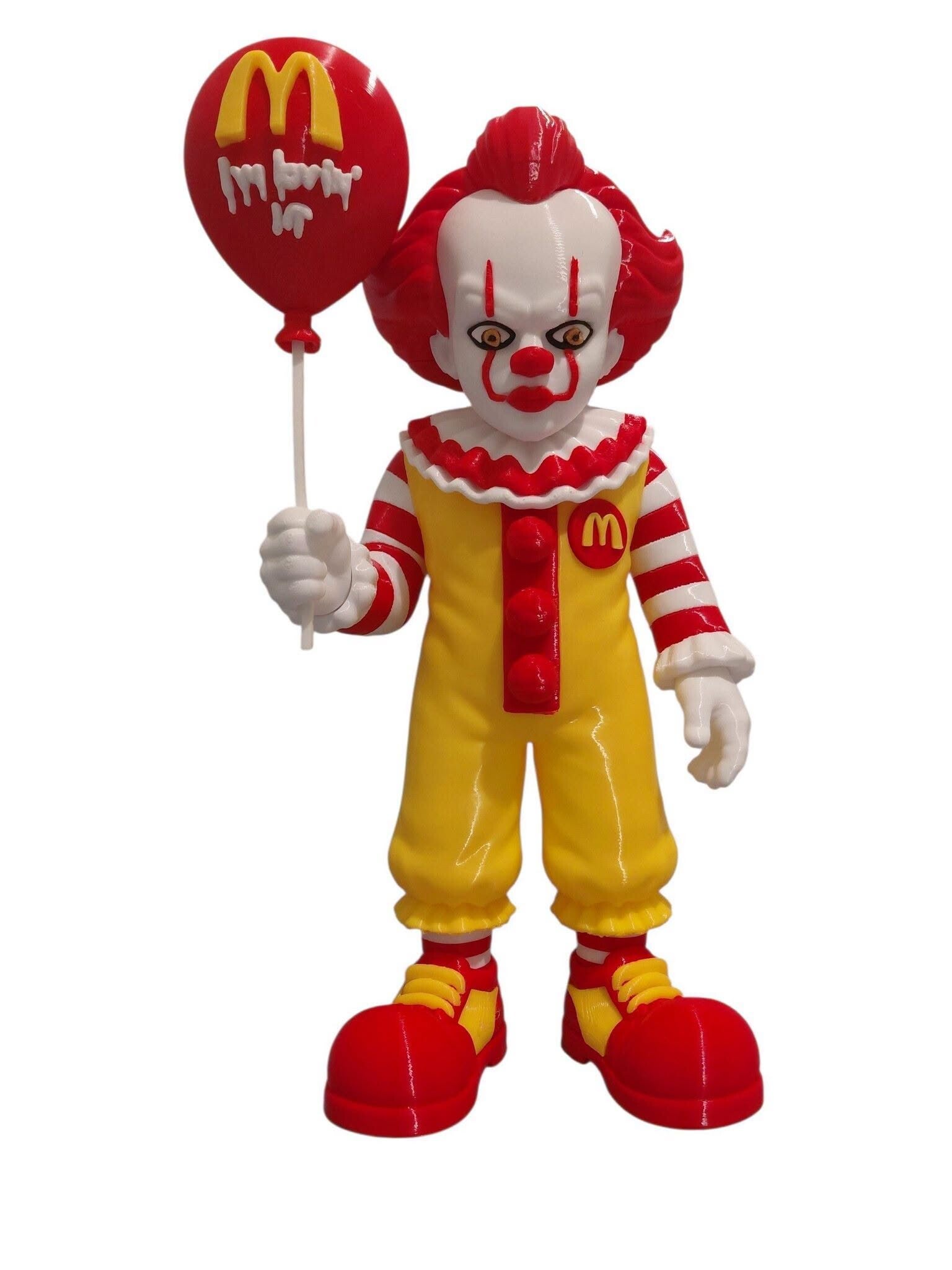 pennywise x Ronald  McDonald