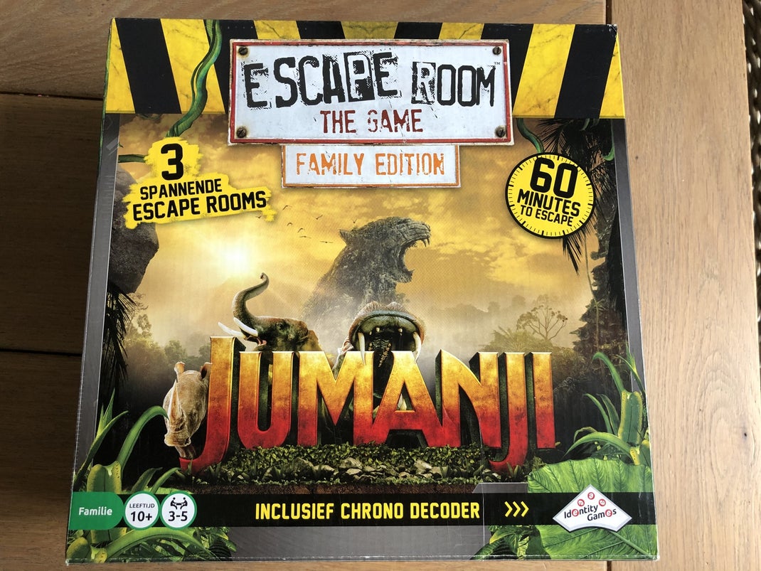Jumanji escape room the game