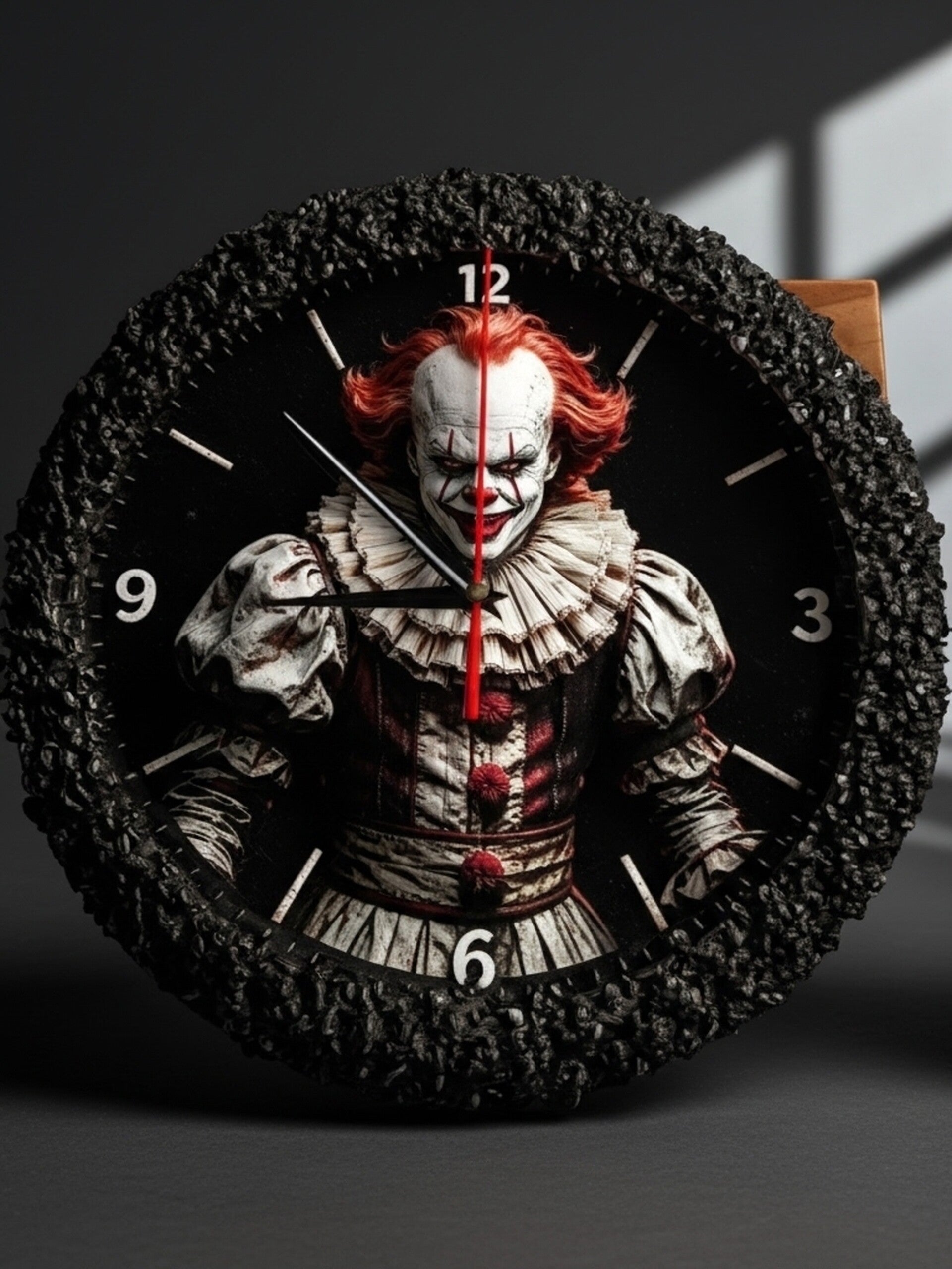 Horror Theme "IT" the Creepy Clown Clock