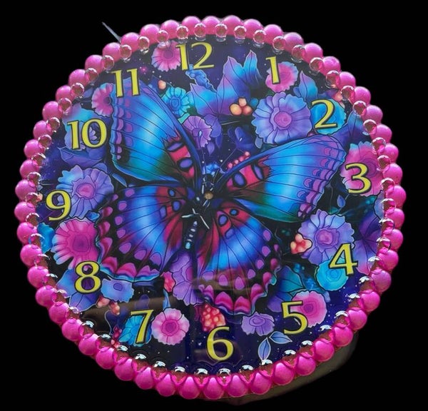 Butterfly Clock