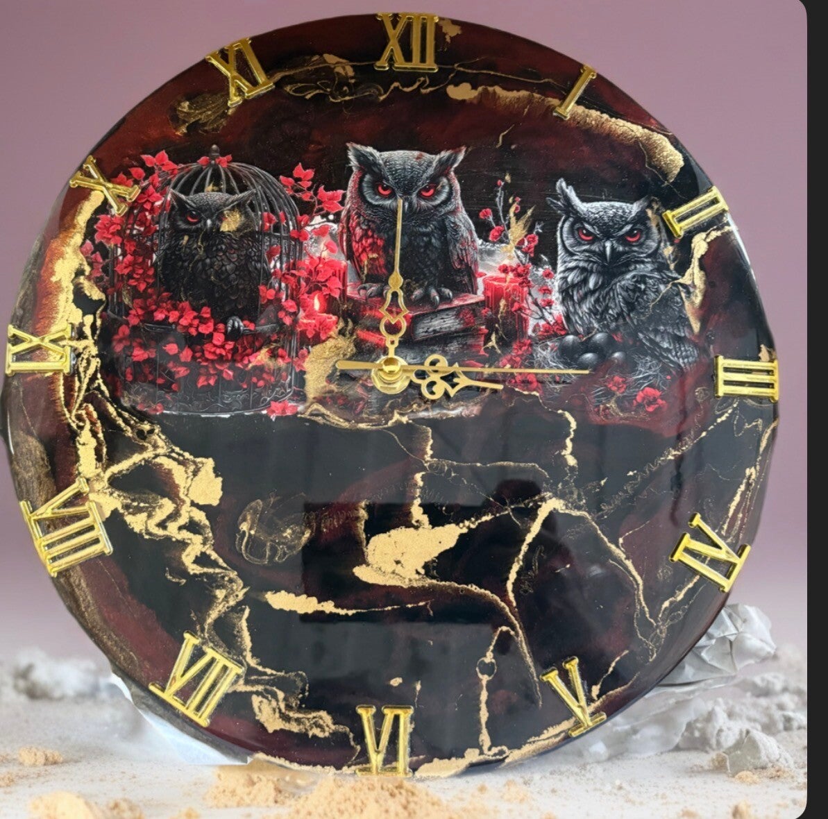 Owl clock