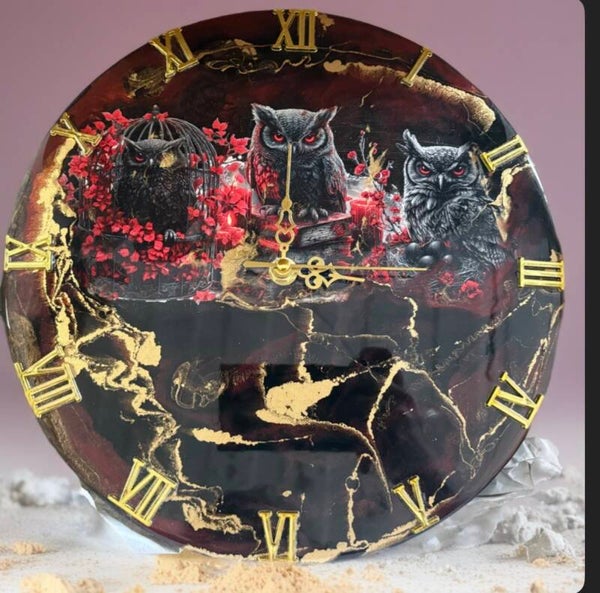 Owl clock
