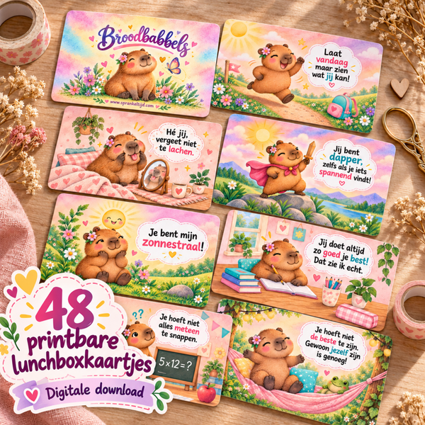 Broodbabbels capibara