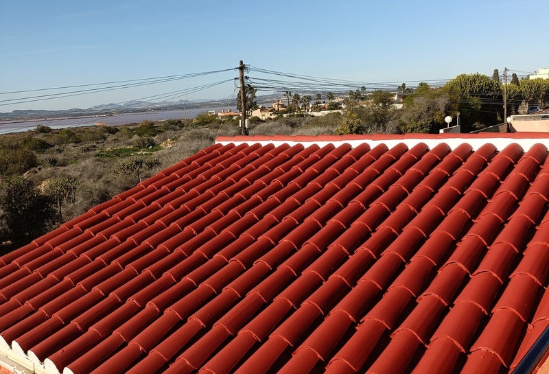 Rehabilitacion tejas despues con caucho especial