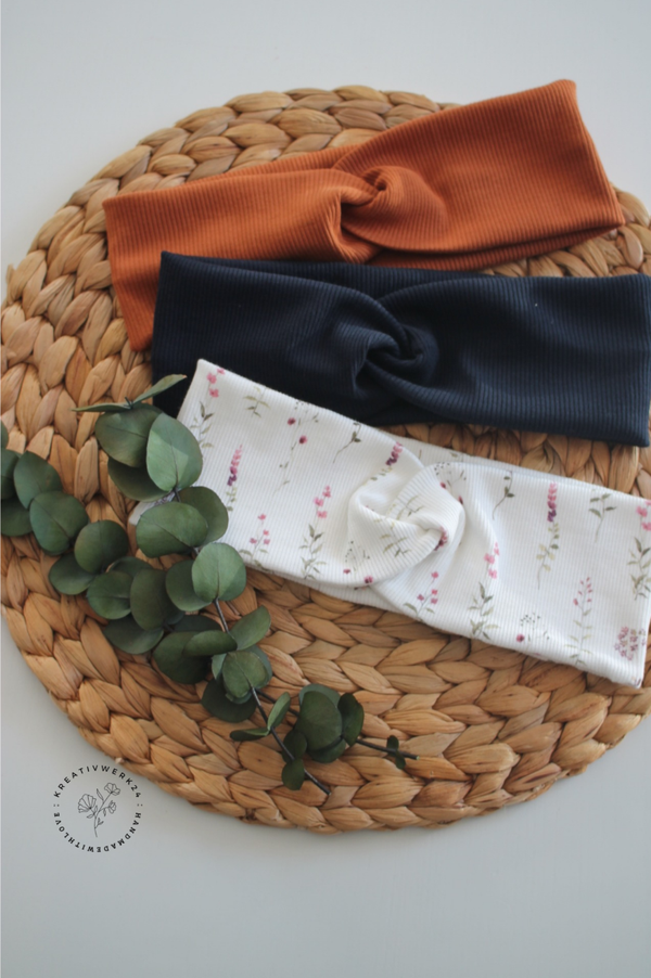 Stirnband mit Turbanoptik