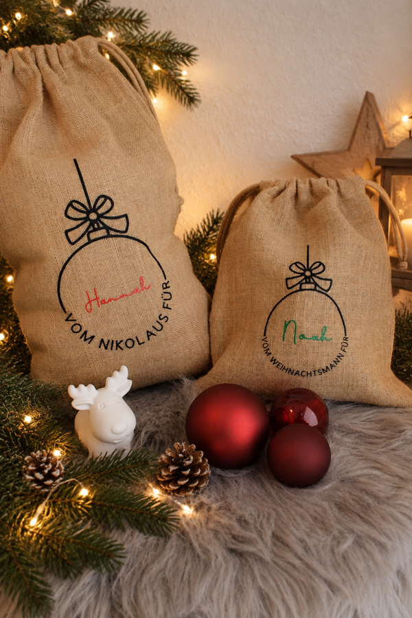 Jutegeschenksäckchen