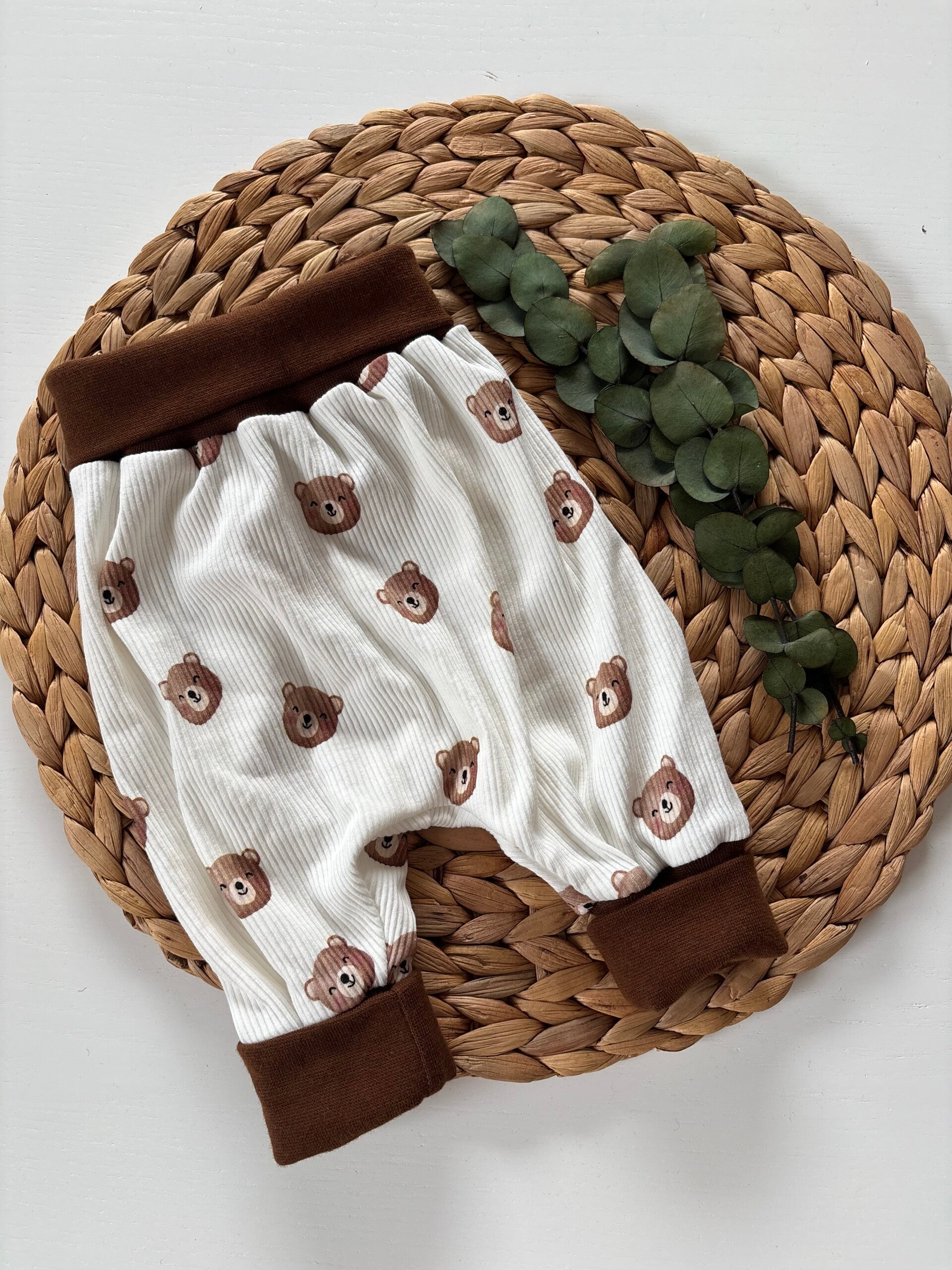 Pumphose Gr. 50/56 Bär/Braun