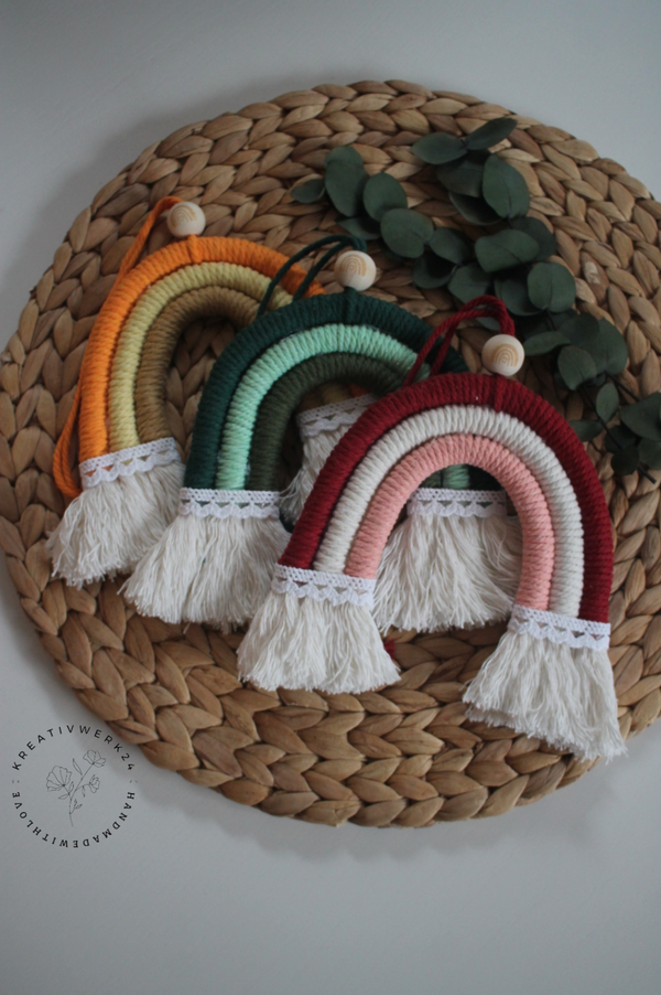 Makramee Regenbogen