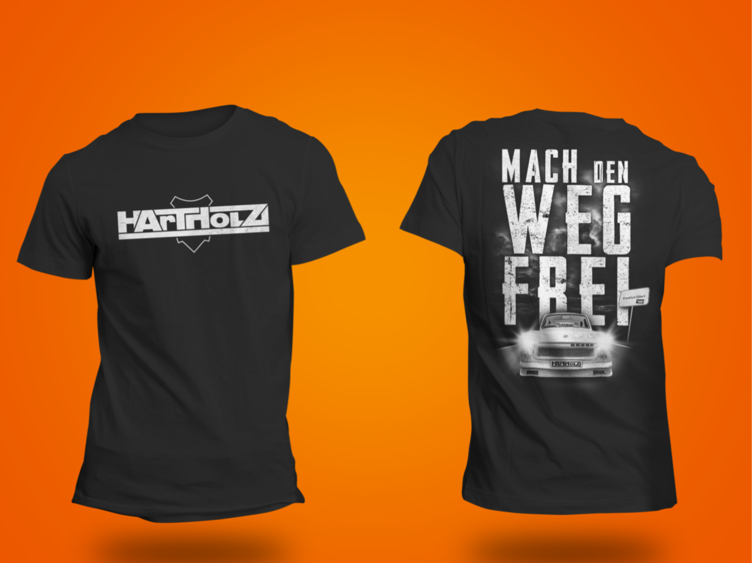 "Mach den Weg frei" - als Shirt oder Hoodie