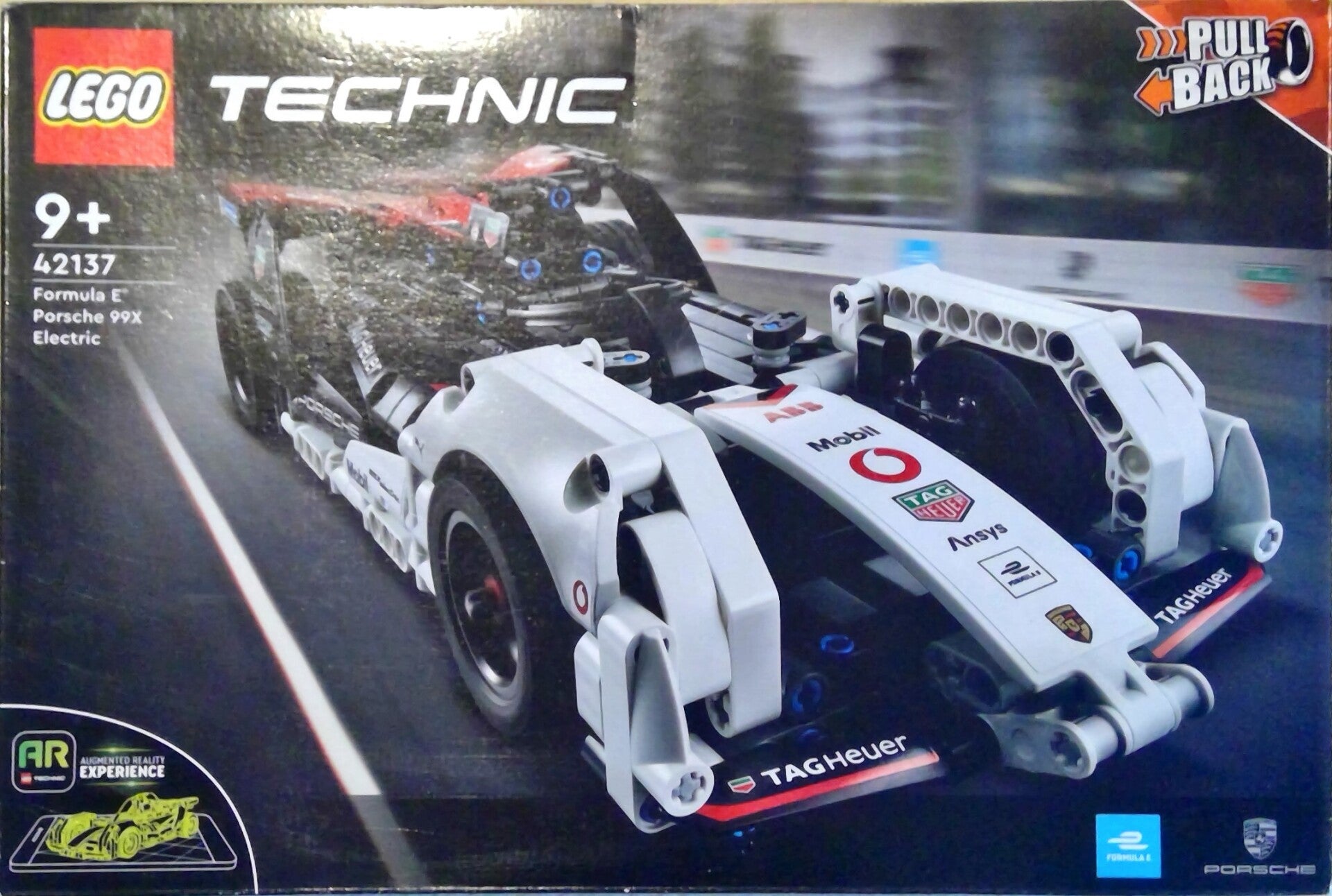 formula e posrche electric lego set