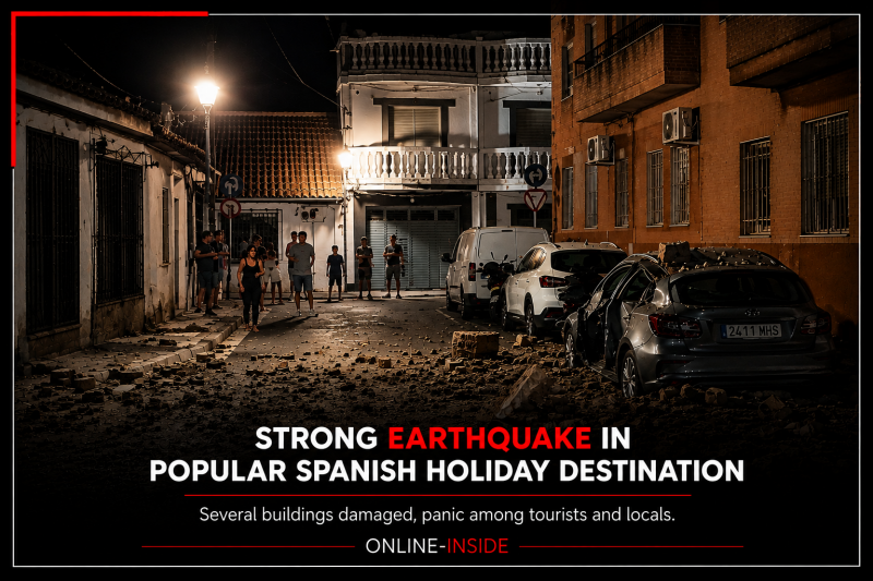 Strong Earthquake Hits Popular Spanish Holiday Destination  D