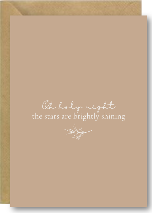 Kerstkaart 10 - takje