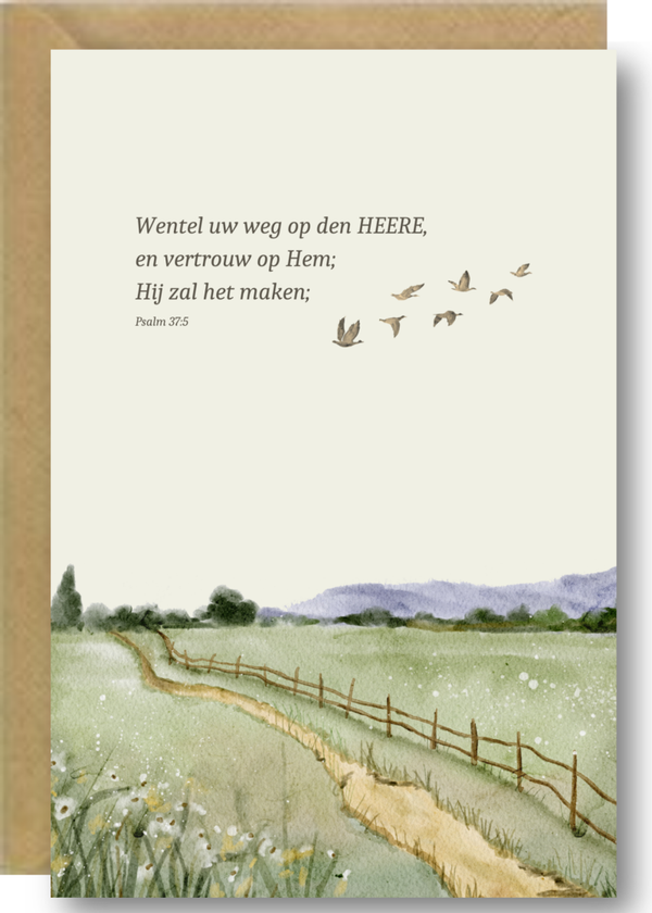 Bijbeltekst - Psalm 37:5