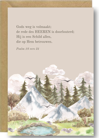 Bijbeltekst - Psalm 18:31