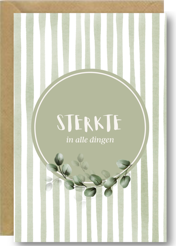Sterkte - cirkel eucalyptus