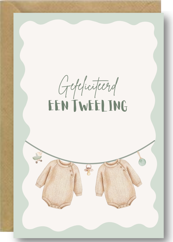 Geboorte - kleertjes tweeling