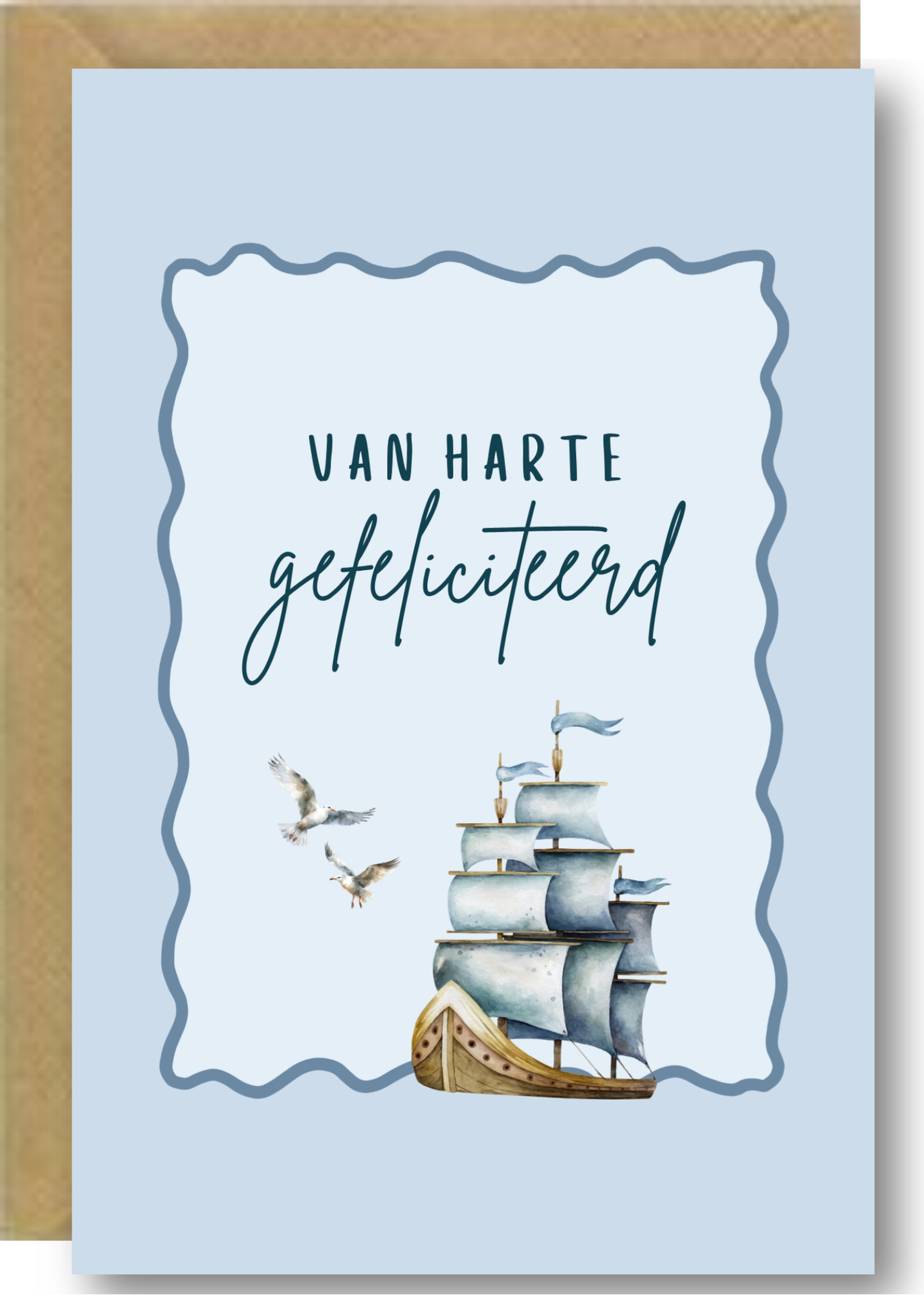Gefeliciteerd - schip