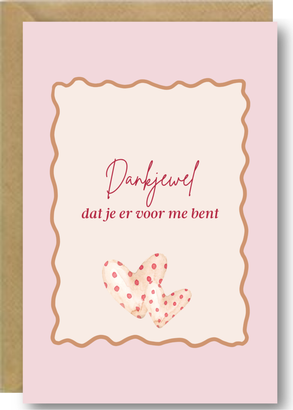 Bedankt - stippenhartjes