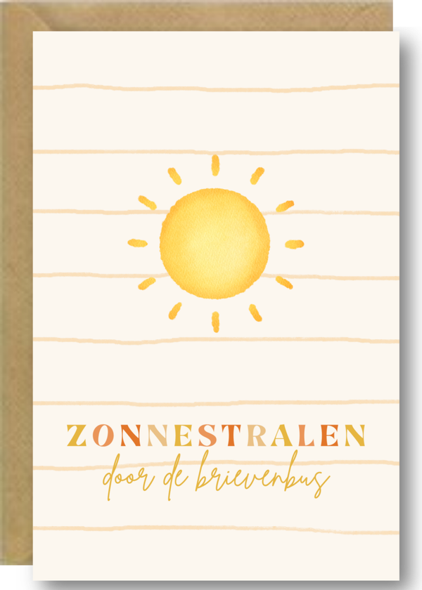 Zomaar - zonnestralen
