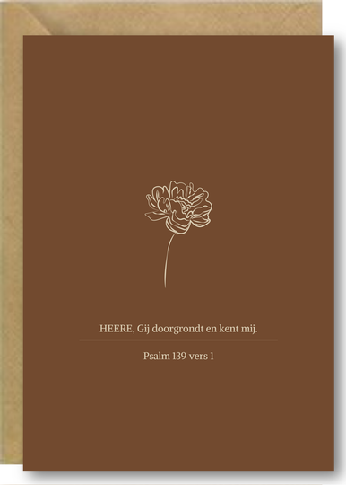 Psalm 139:1 - doorgronden