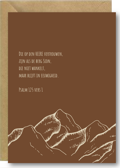 Psalm 125:1 - berg