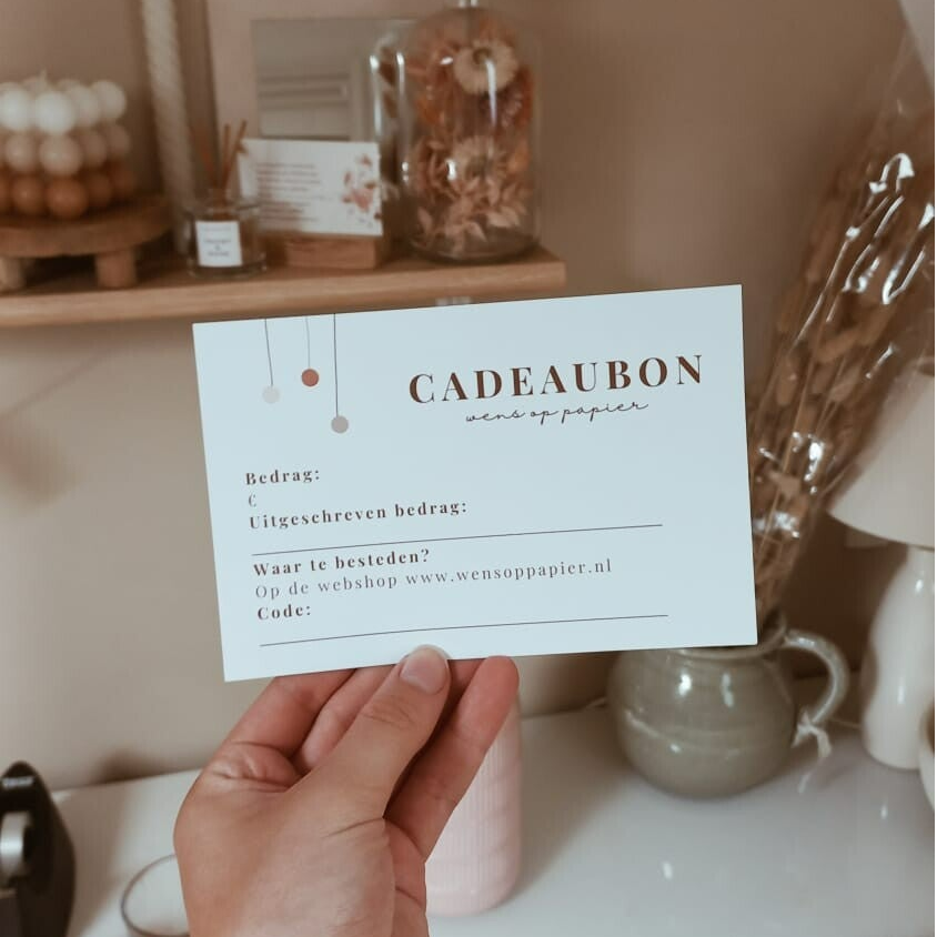 Cadeaubon - 10 euro
