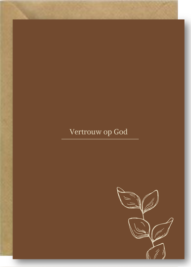 Vertrouw op God