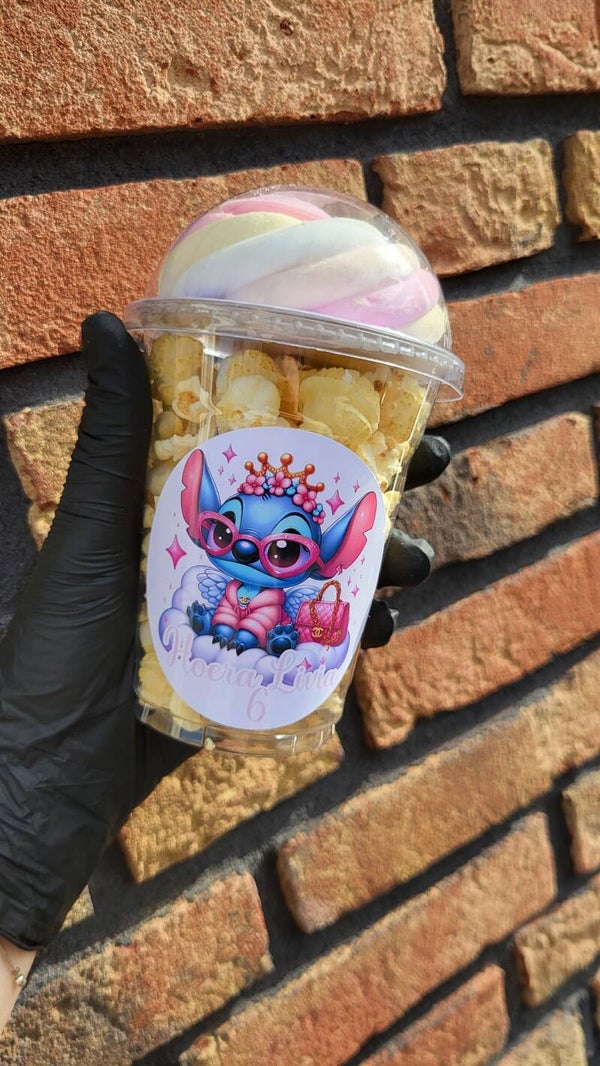 Popcorn shaker beker gepersonaliseerd DIY ✨️🥳