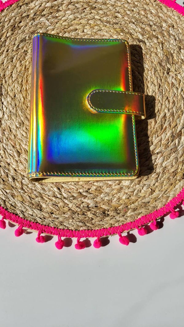 Budget binder holografische goud