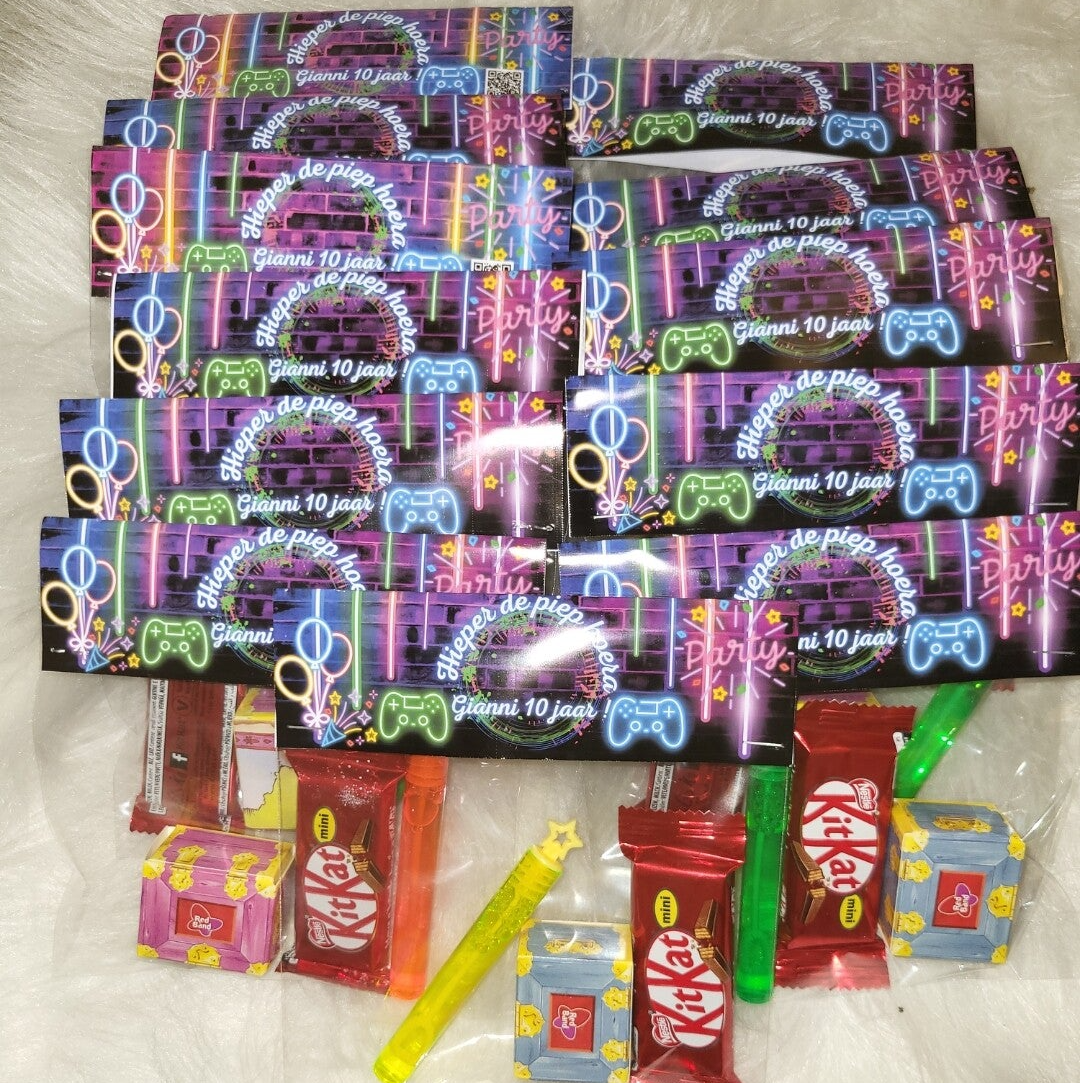 Uitdeelzakje met snoep