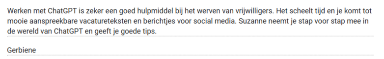 vrijwilligers werven