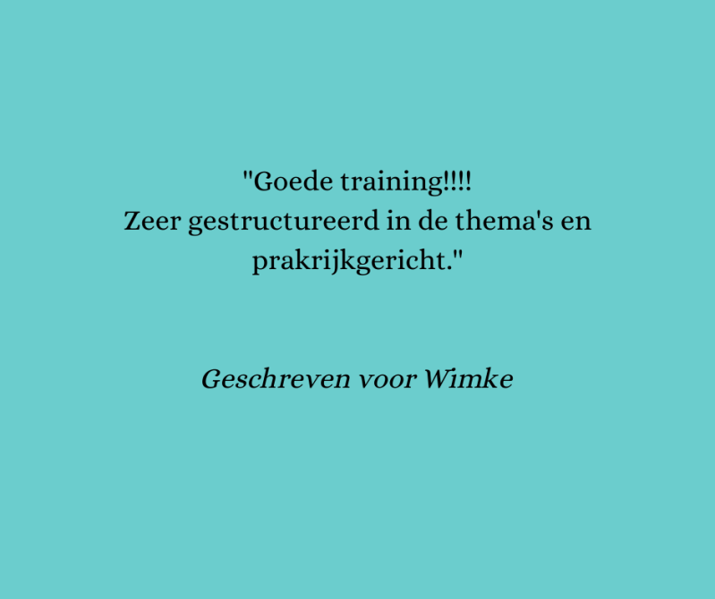 Beoordeling training vrijwilligersmanagement