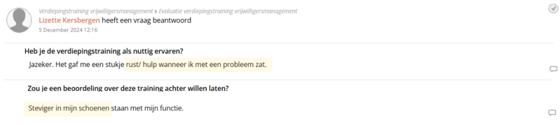 training vrijwilligersmanagement