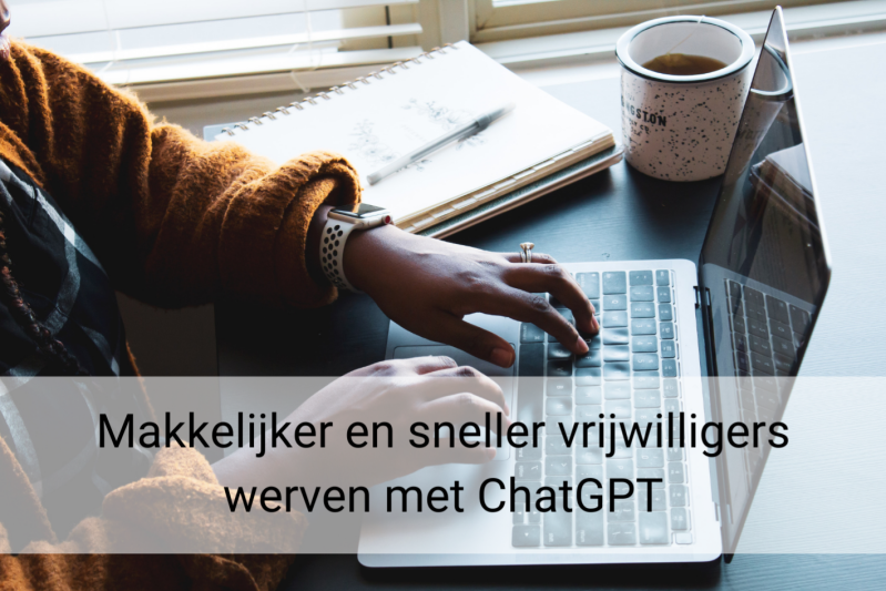 vrijwilligers werven met ChatGPT