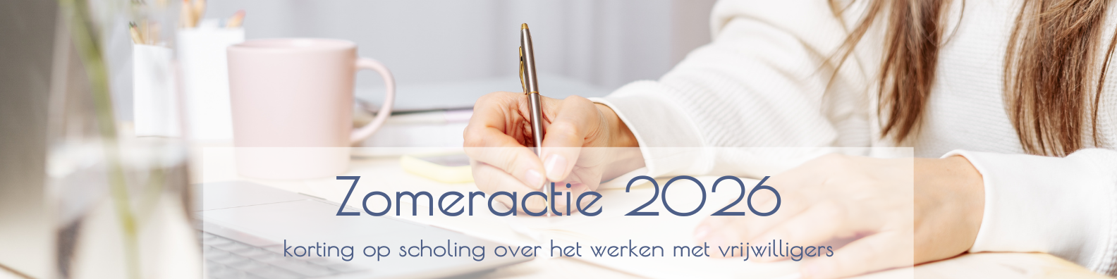 Scholing werken met vrijwilligers