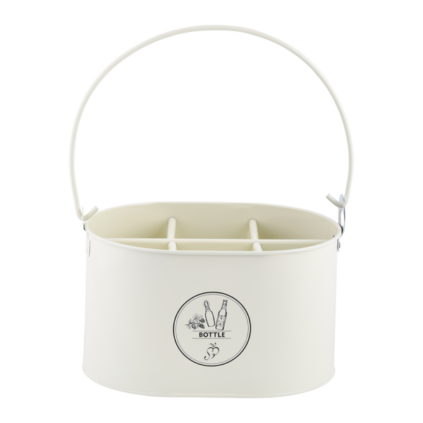 Flessenkrat met opener, vintage look