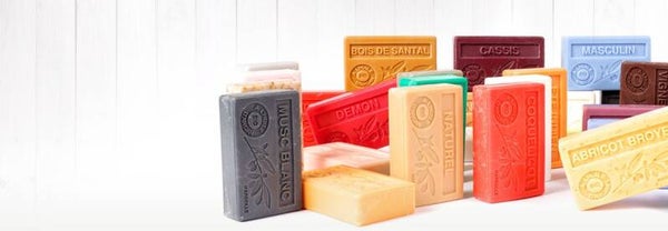 Marseillezeep 125gr met Bio Karitéboter keuze uit 26 soorten