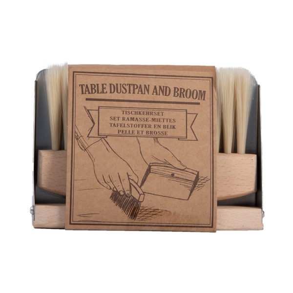 Tafelstoffer & blik, vintage look