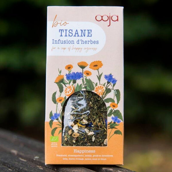 Happiness, Bio Kruidenthee Ooja 30g