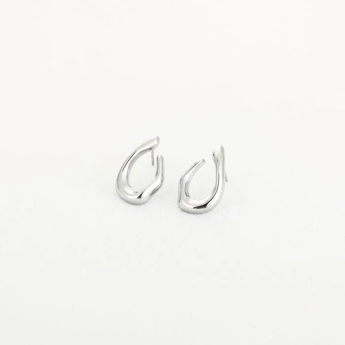 Classic oorstekers zilver