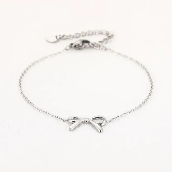 Strik armband zilver
