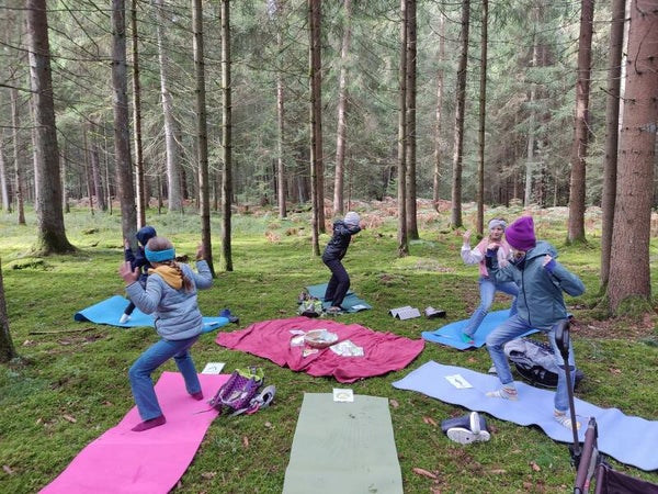 Waldbaden für Kinder von 6 bis 10 Jahre