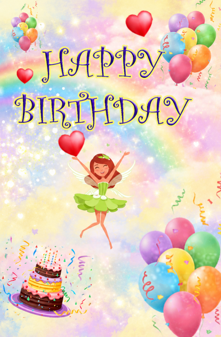 ✨ Enchanting Birthday Card ✨
